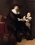 Rembrandt: Jan Pellicorne und sein Sohn Caspar