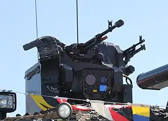 Finnisches NSW und PKM auf einer fernbedienbaren Waffenstation