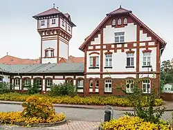Wasserturm und ehem. Krankenhaus