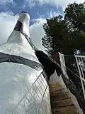 Aufstieg zu den Rutschbahnen