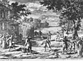 Jeu de tamis, Frankreich, 17.&nbsp;Jahrhundert