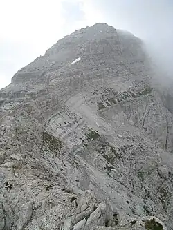Gipfel von Norden