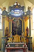 Auferstehung des Herrn (1837), Hauptaltar der Dreifaltigkeitskirche in Jiřetín pod Jedlovou