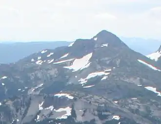 Nordflanke des Jim Kelly Peak