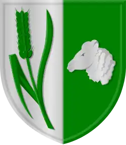 Wappen des Ortes Jistrum
