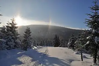 Jizera im Winter