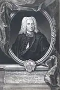 Stich von J. J. Haid nach Wolfgang Dietrich Majer