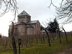 Die Basilika von Schloss Johannisberg