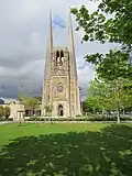Die Kirche im Frühjahr 2017