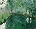 The river Epte, Giverny, 1887