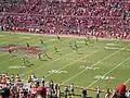 Spiel der Houston Cougars gegen die UCLA Bruins im Oktober 2009