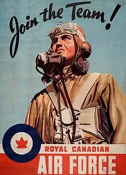 Werbeplakat Kanada 1939 - 1945
