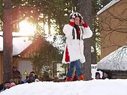 Modenschau samischer Designer