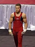 Jonathan Horton (USA) erreichte mit der Mannschaft das Mehrkampffinale
