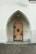 Eingang im ursprünglichen Zustand