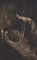 Joseph Keiley: Lenore. Veröffentlicht in Camera Work 17, 1907
