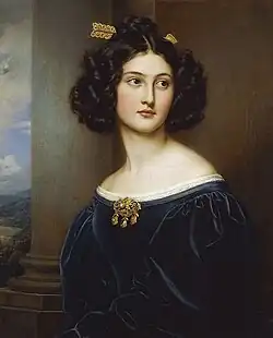 Nanette Kaulla (1812–1876) aus d. „Schönheitengalerie“ v. König Ludwig I.