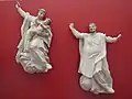Joseph mit Jesuskind und Ignatius von Loyola (re.) 18. Jahrhundert