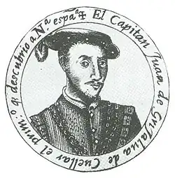 Porträt von Juan de Grijalva