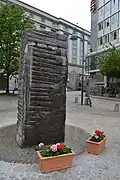 Jubiläumsbrunnen Adalbert-Stifter-Platz, Linz, Innenstadt