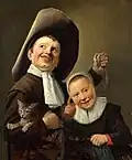 Junge und Mädchen mit Katze und Aal (ca. 1635) National Gallery London