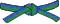 Grün-Blauer Gürtel