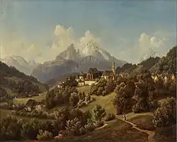 Berchtesgaden und der Watzmann