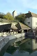 Fontaine Saint-Pierre mit Waschhaus