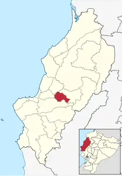 Der Kanton Junín in der Provinz Manabí