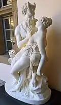 Jupiter und Antiope (Marmor)