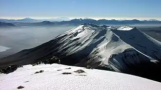 Juriques vom Gipfel des Licancabur gesehen.