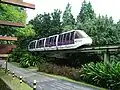 Ehemalige Panorail im Jurong Bird Park
