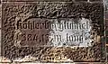 Erinnerung an den Bau des Köhlerbergtunnels im Südportal der Weströhre