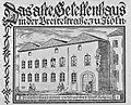 Breite Straße 106–114 – Kolpinghaus (Postkarte um 1910)