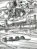 Blatt 1: Bayenturm, Südteil des Werthchens und Schiffsmühlen (1531)