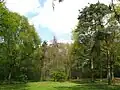 Stadtpark, in der Mitte des Bieselwaldes