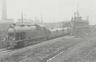 Betriebsfoto von 1920 der Königlichen Berginspektion 4
