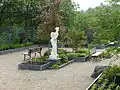 Der Kräutergarten mit dem chinesischen Blumenmädchen