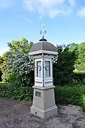 Lambrecht-Wettersäule im Kurpark von Königstein/Taunus