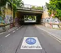 Anfang an der S-Bahn-Brücke