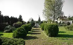 Reste des jüdischen Friedhofs von Kęty