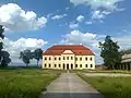 Teleki Schlösschen in Kővárhosszúfalu (rum. Satulung) im Komitat Maramaros