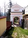 Kreuzwegstation Popravní brána (Gerichtstor)