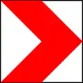 K8: Kurve oder verengte Fahrbahn