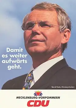 Berndt Seite (19.&nbsp;März 1992 bis 2.&nbsp;November 1998)
