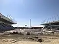 Die Baustelle im April 2020