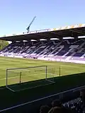 Tribüne des Stadions (2016)