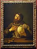 Der Heilige Franziskus in Meditation; Kunsthistorisches Museum (Wien)