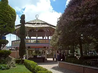 Chignahuapan - Pavillon auf der Plaza de armas