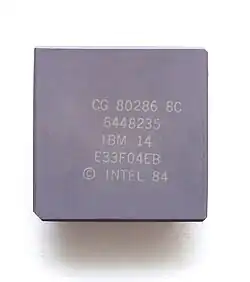 IBM 80286 für 8&nbsp;MHz (PGA-Gehäuse)
